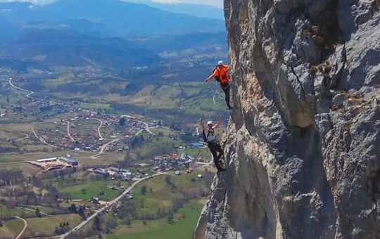Vesti: PK Vrbica na via ferrata Sokolov put i Berim