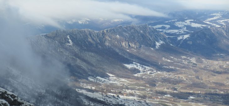Najava akcije: Zimski uspon grebenom Velikog Krša