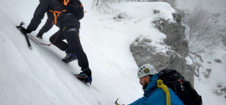 Izveštaj sa akcije: Zimski uspon na greben Suve planine „Y“ kuloarom