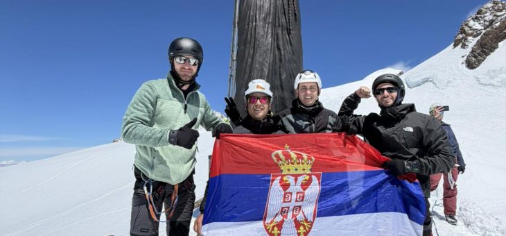 Vesti: Član PK Vrbice na vrhu  Balmenhorn u Italiji